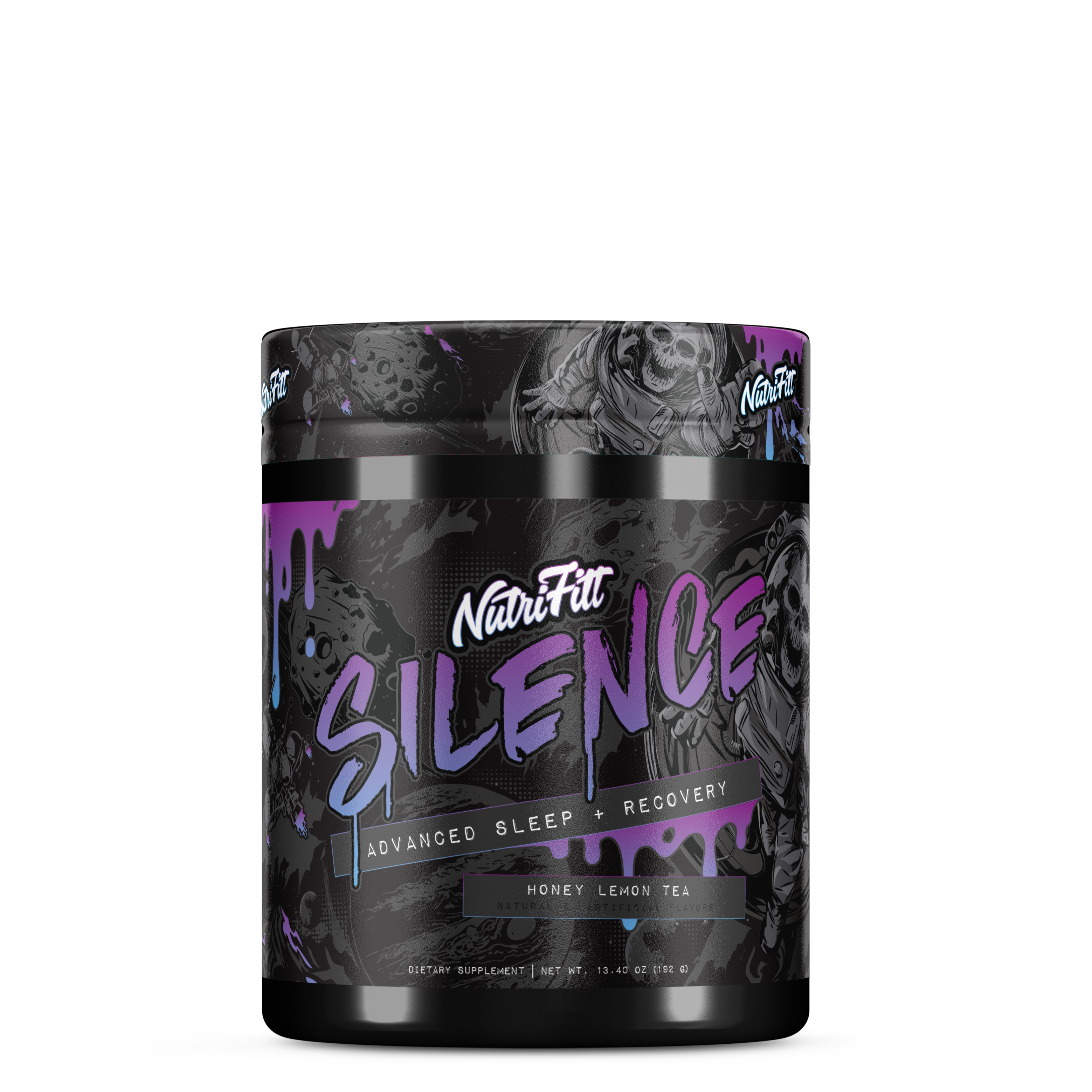 nutrifitt silence advanced sleep and recovery honey lemon tea