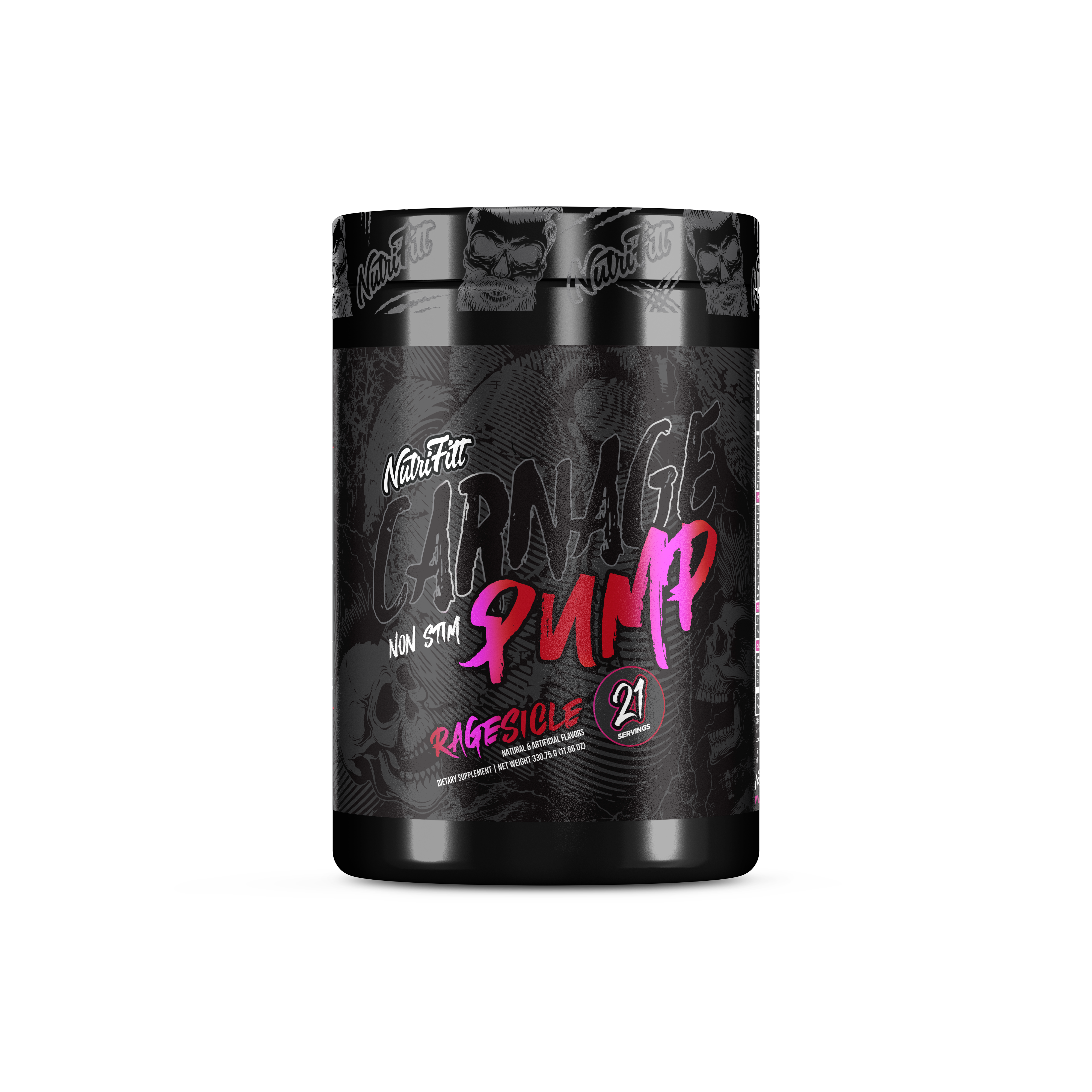nutrifitt carnage non stim pump ragesicle