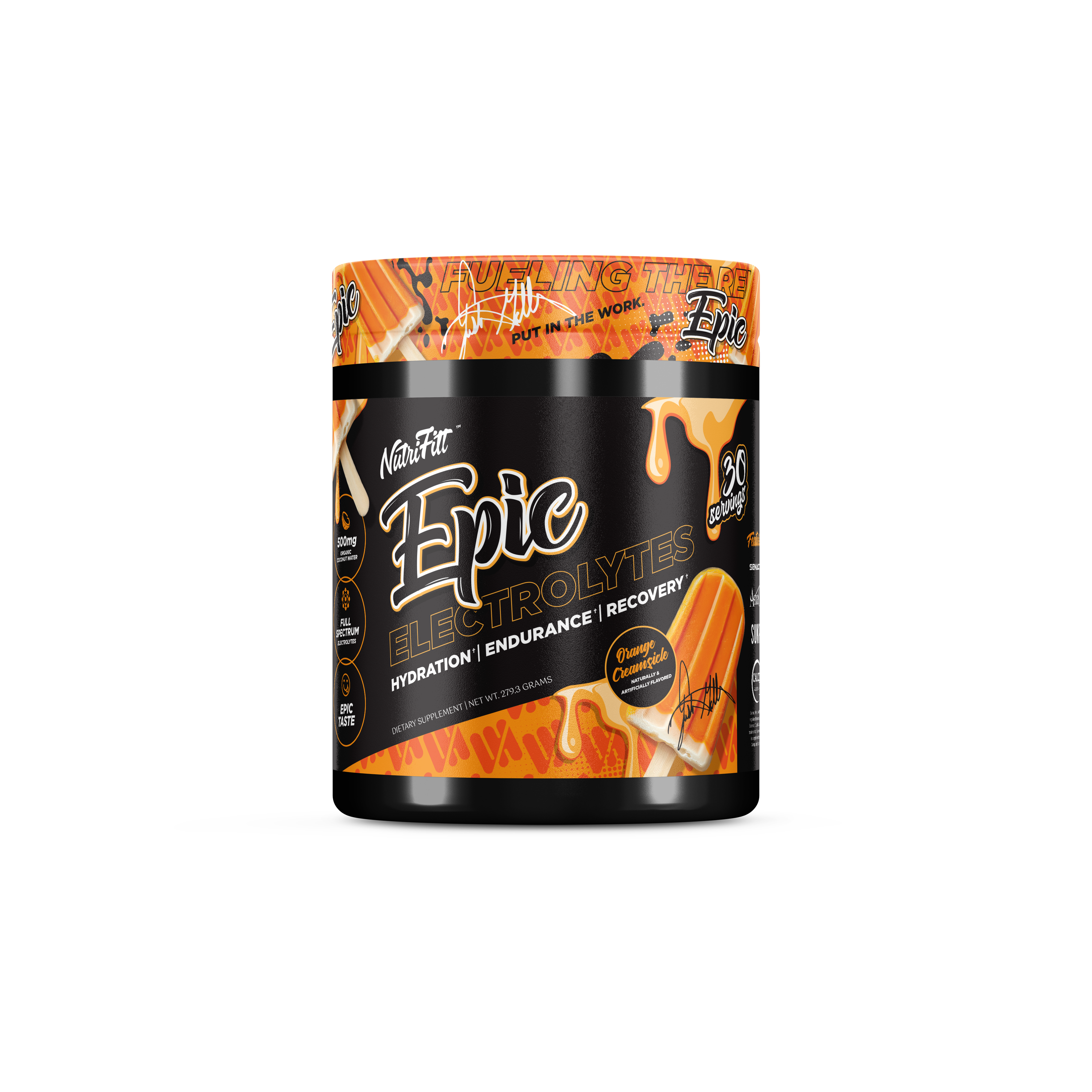 nutrifitt epic electrolytes orange creamsicle
