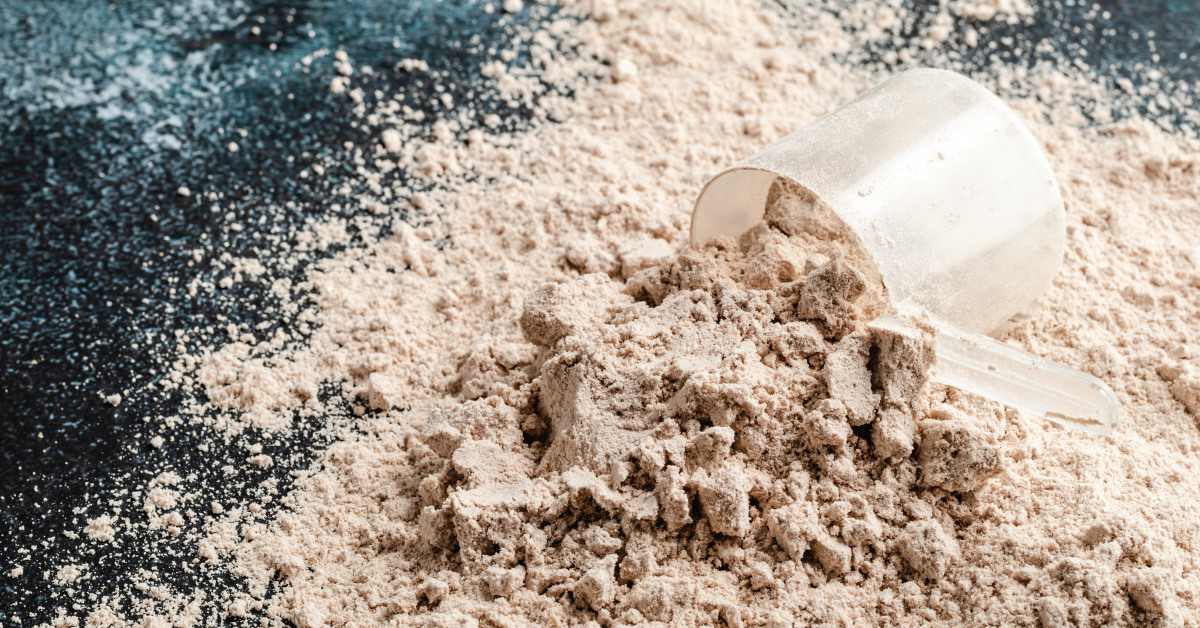 Image of protein powder.
