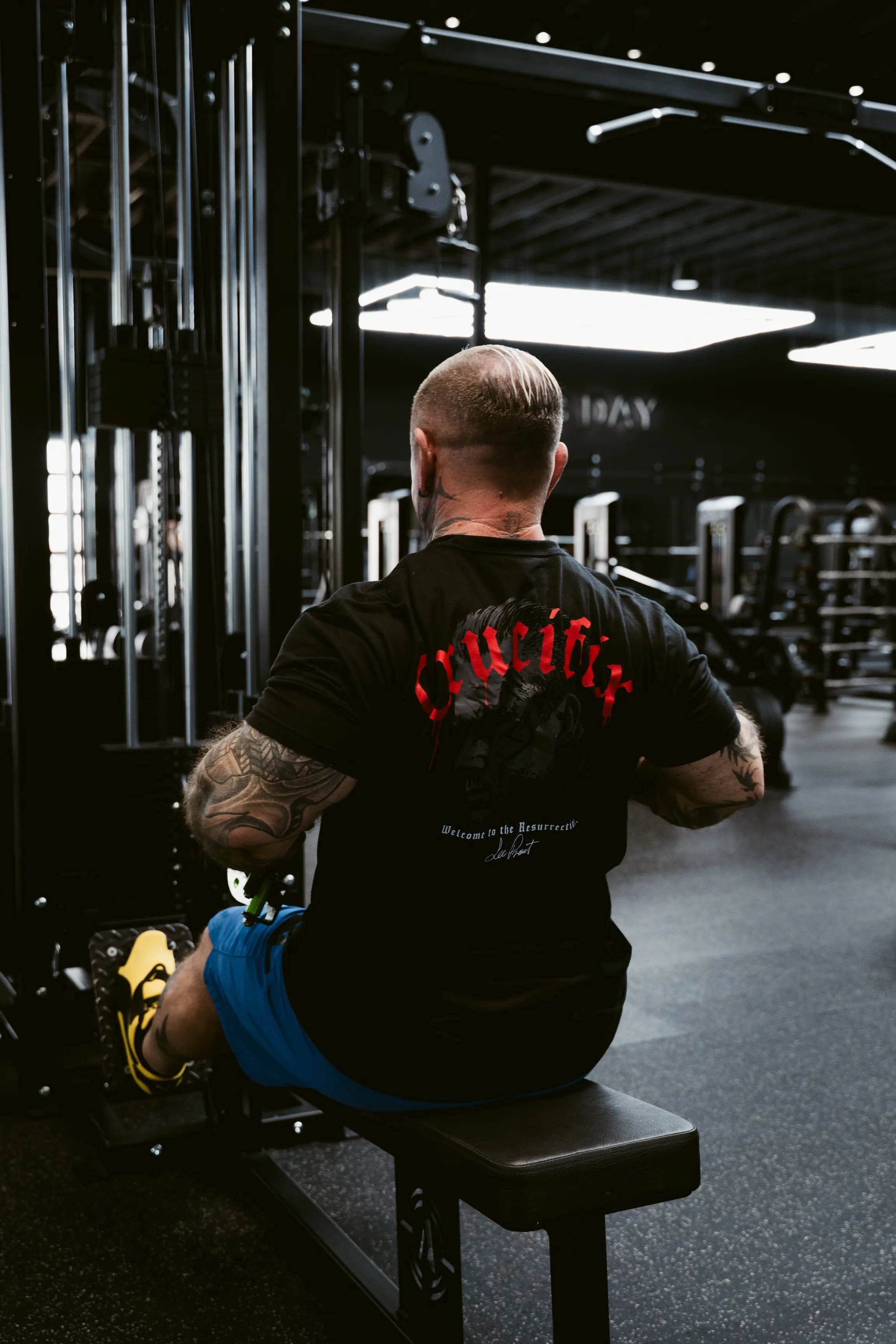 Lee Priest Crucifix T-Shirt | NutriFitt