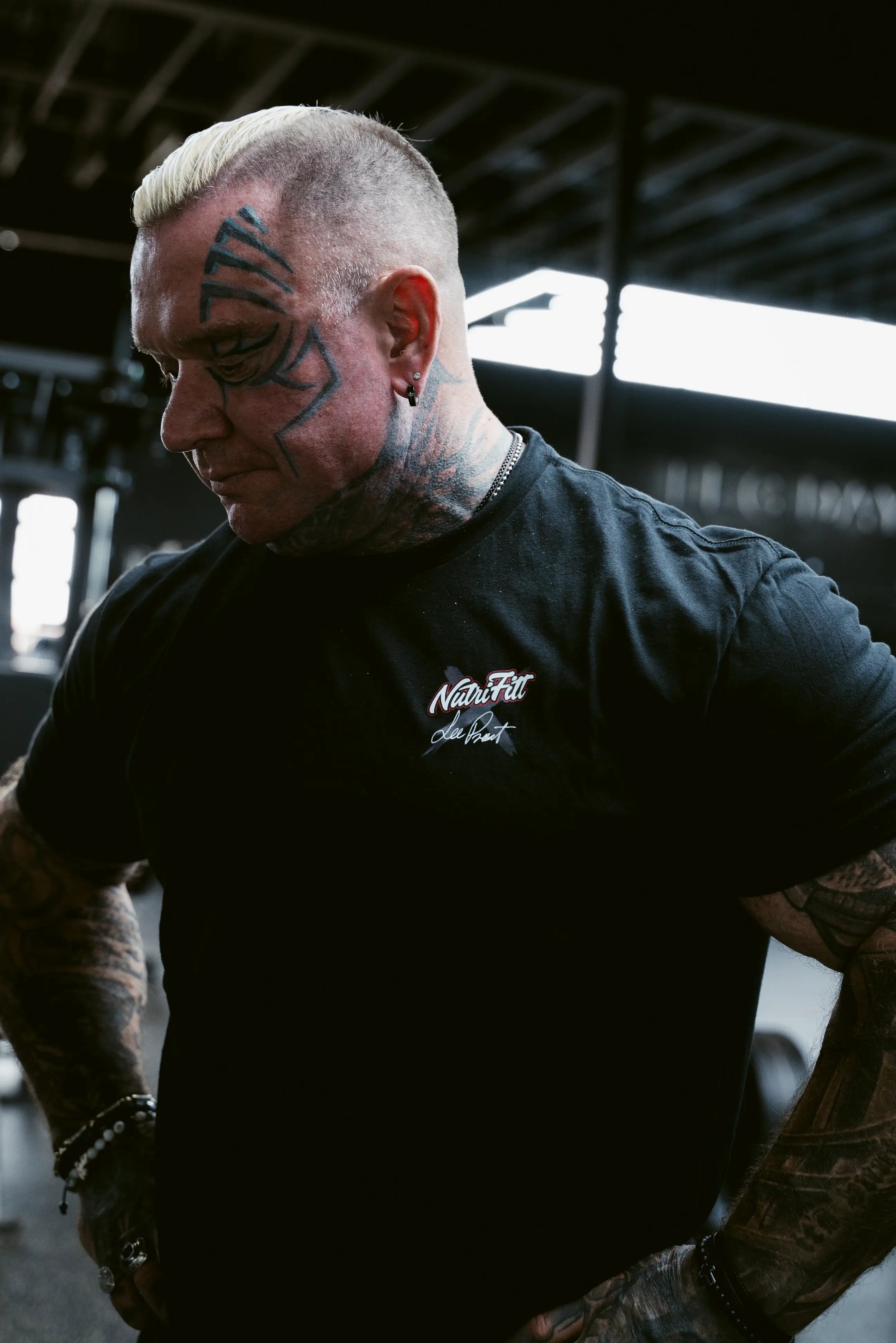 Lee Priest Crucifix T-Shirt | NutriFitt