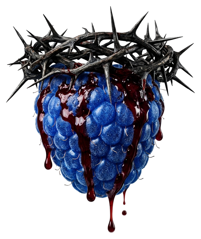 Mystic Blue raspberry