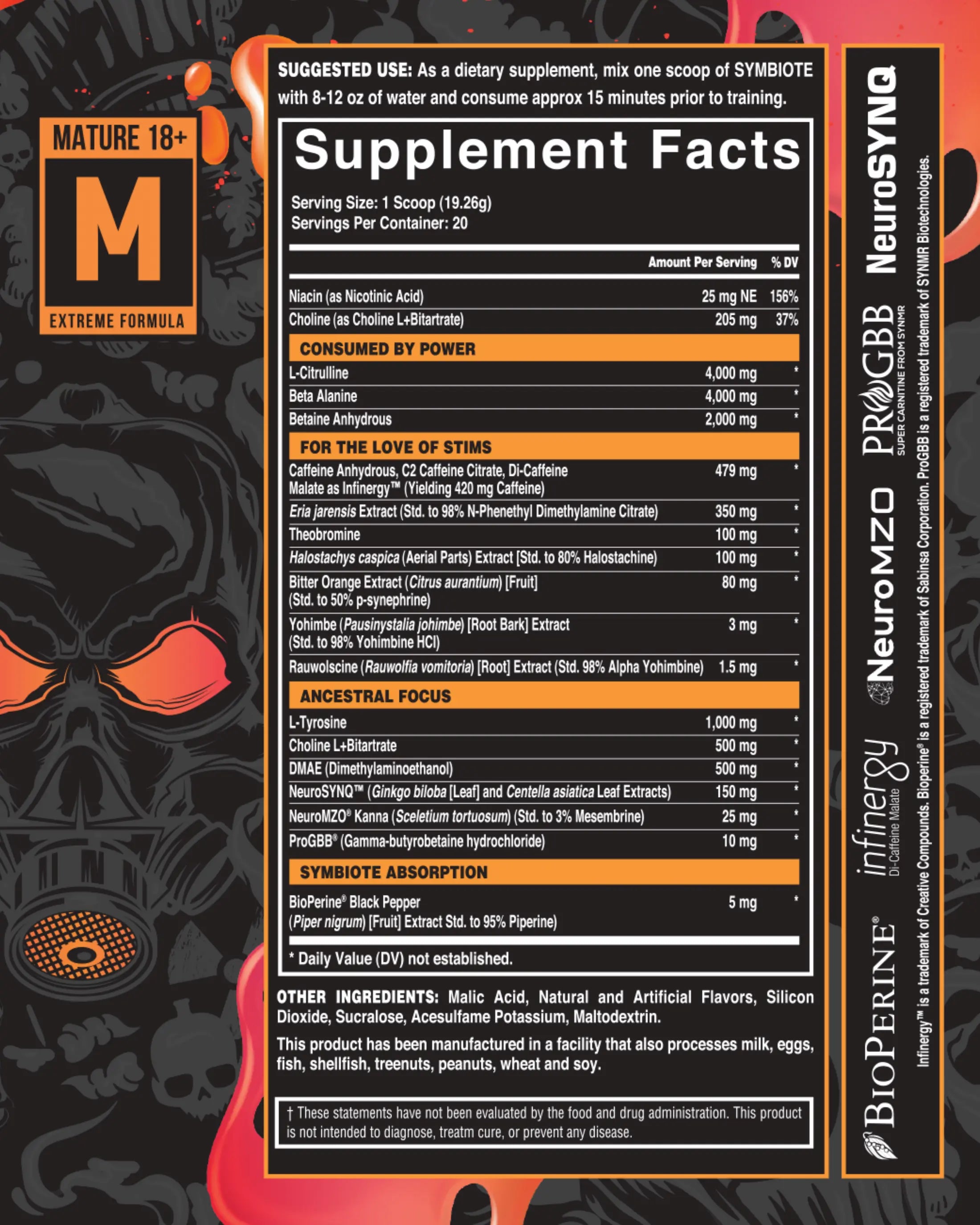 SYMBIOTE EXTREME PRE-WORKOUT