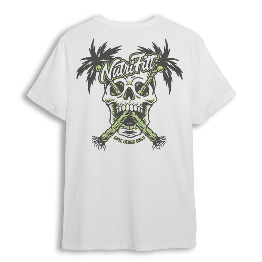 nutrifitt epic vibes only skull palm