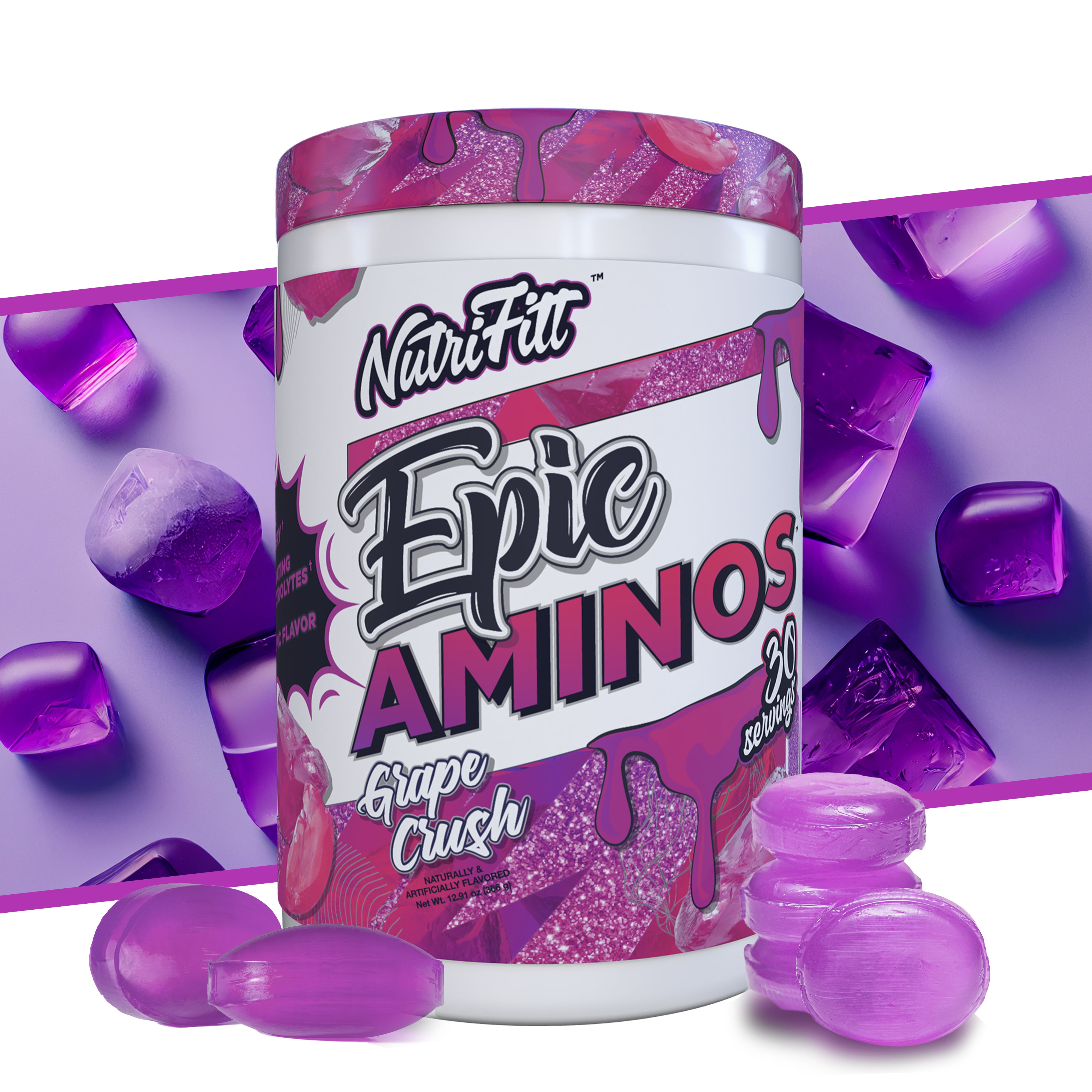 nutrifitt epic aminos grape crush